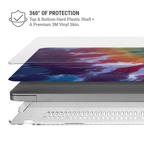 Tie Dye Tie Dye MacBook Pro 14in (2021-24) Case plus Skin