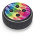 Liquid Blue Tie Dye Peace & Love Amazon Echo Dot Skin