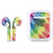 Liquid Blue Tie Dye Peace & Love Apple AirPods Skin