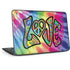 Liquid Blue Tie Dye Peace & Love HP Chromebook Skin