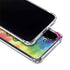 Liquid Blue Tie Dye Peace & Love Galaxy A36 5G Clear Case