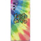 Liquid Blue Tie Dye Peace & Love Galaxy Note 10 Plus Skin