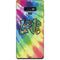 Liquid Blue Tie Dye Peace & Love Galaxy Note 9 Skin