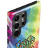 Liquid Blue Tie Dye Peace & Love Galaxy S23 Ultra Pro Case