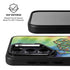 Liquid Blue Tie Dye Peace & Love Galaxy S25 Kickstand Case