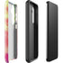 Liquid Blue Tie Dye Peace & Love Galaxy S25 Plus Impact Case