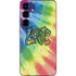 Liquid Blue Tie Dye Peace & Love Galaxy S25 Plus Skin