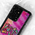 Liquid Blue Tie Dye Peace & Love Galaxy S24 Ultra Waterproof Case