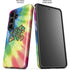 Liquid Blue Tie Dye Peace & Love Galaxy S26 Plus Impact Case