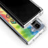 Liquid Blue Tie Dye Peace & Love Galaxy Z Fold5 5G Clear Case
