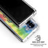 Liquid Blue Tie Dye Peace & Love Galaxy Z Fold6 Clear Case