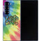 Liquid Blue Tie Dye Peace & Love Galaxy Z Fold6 Skin