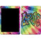 Liquid Blue Tie Dye Peace & Love iPad Skins