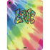 Liquid Blue Tie Dye Peace & Love Apple iPad Air Skin