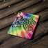Liquid Blue Tie Dye Peace & Love Apple iPad Pro Skin