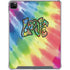 Liquid Blue Tie Dye Peace & Love iPad Cases