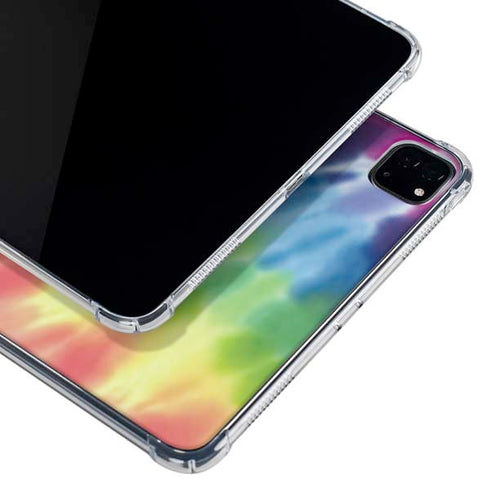 Liquid Blue Tie Dye Peace & Love iPad Cases