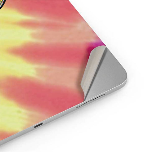 Liquid Blue Tie Dye Peace & Love iPad Pro 13in M4 (2024) Skin