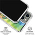 Liquid Blue Tie Dye Peace & Love iPhone 16 Pro Max Clear Case