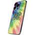 Liquid Blue Tie Dye Peace & Love iPhone 16 Pro Skin