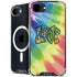 Liquid Blue Tie Dye Peace & Love iPhone 16e MagSafe Case