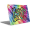 Liquid Blue Tie Dye Peace & Love Apple MacBook Air Skin