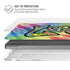 Liquid Blue Tie Dye Peace & Love MacBook Pro 14in (2021-24) Case plus Skin