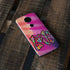 Liquid Blue Tie Dye Peace & Love Moto E5 Plus Skin
