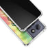 Liquid Blue Tie Dye Peace & Love Moto G 5G (2025) Clear Case