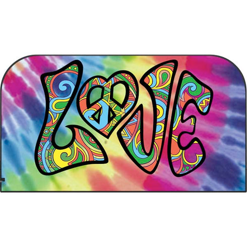 Liquid Blue Tie Dye Peace & Love Nintendo Switch 2 (2025) with Joy-Con Skin