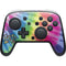 Liquid Blue Tie Dye Peace & Love Nintendo Skins
