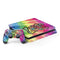 Liquid Blue Tie Dye Peace & Love PlayStation PS4 Skins