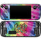 Liquid Blue Tie Dye Peace & Love Steam Deck Handheld Gaming Computer OLED Skin