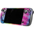 Liquid Blue Tie Dye Peace & Love Steam Deck Handheld Gaming Computer Skin