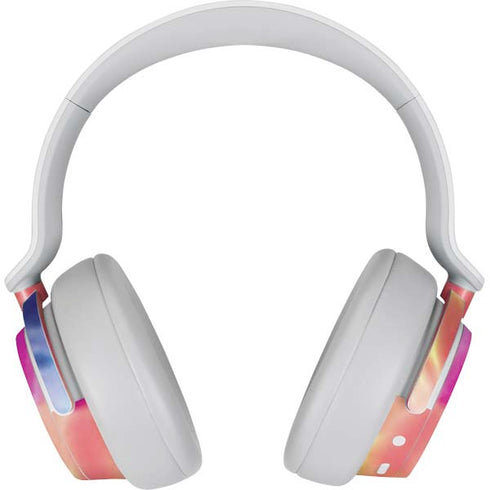 Liquid Blue Tie Dye Peace & Love Surface Headphones Skin
