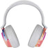 Liquid Blue Tie Dye Peace & Love Surface Headphones Skin