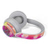 Liquid Blue Tie Dye Peace & Love Surface Headphones Skin
