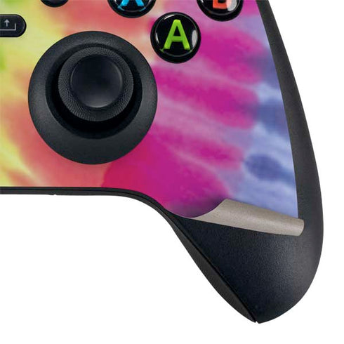 Liquid Blue Tie Dye Peace & Love Xbox Series X Bundle Skin