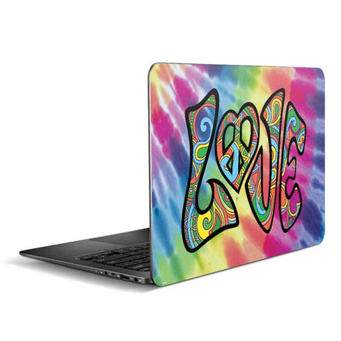 Liquid Blue Tie Dye Peace & Love Zenbook UX305FA 13.3in Skin