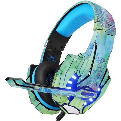 Liquid Blue Tie Dye Peace Heart BENGOO G9000 Skin