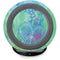 Liquid Blue Tie Dye Peace Heart Fast Charge Wireless Charging Stand Skin