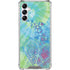 Liquid Blue Tie Dye Peace Heart Gabb Phone 4 Clear Case