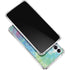 Liquid Blue Tie Dye Peace Heart Gabb Phone 4 Clear Case