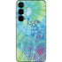 Liquid Blue Tie Dye Peace Heart Galaxy A16 5G Skin