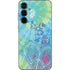 Liquid Blue Tie Dye Peace Heart Galaxy A35 5G Skin