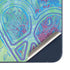Liquid Blue Tie Dye Peace Heart Galaxy A35 5G Skin