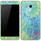 Liquid Blue Tie Dye Peace Heart Galaxy J7 Skin
