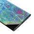 Liquid Blue Tie Dye Peace Heart Galaxy Note 10 Plus Skin