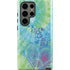 Liquid Blue Tie Dye Peace Heart Galaxy S23 Ultra Pro Case