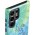 Liquid Blue Tie Dye Peace Heart Galaxy S23 Ultra Pro Case